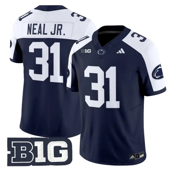 Marcus Neal Jr Jersey #31 Penn State Nittany 2026 Limited Stitched 1 Marcus Neal Jr Jersey #31 Penn State Nittany 2026 Limited Stitched by My Store NCAA Football Jerseys