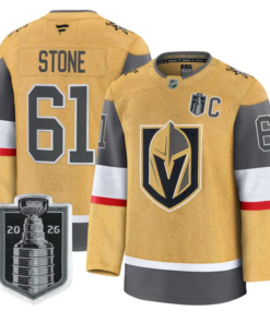 Mark Stone Jersey #61 Vegas Golden Knights 2026 Stanley Cup Stitched by Hockey David