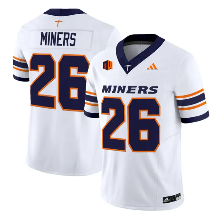 Miners Jersey #26 UTEP Miners 2016 Vapor Limited Stitched by My Store NCAA Football Jerseys