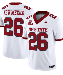 New Mexico Jersey #26 New Mexico State 2026 Vapor Limited Stitched 6 New Mexico Jersey #26 New Mexico State 2026 Vapor Limited Stitched by My Store NCAA Football Jerseys