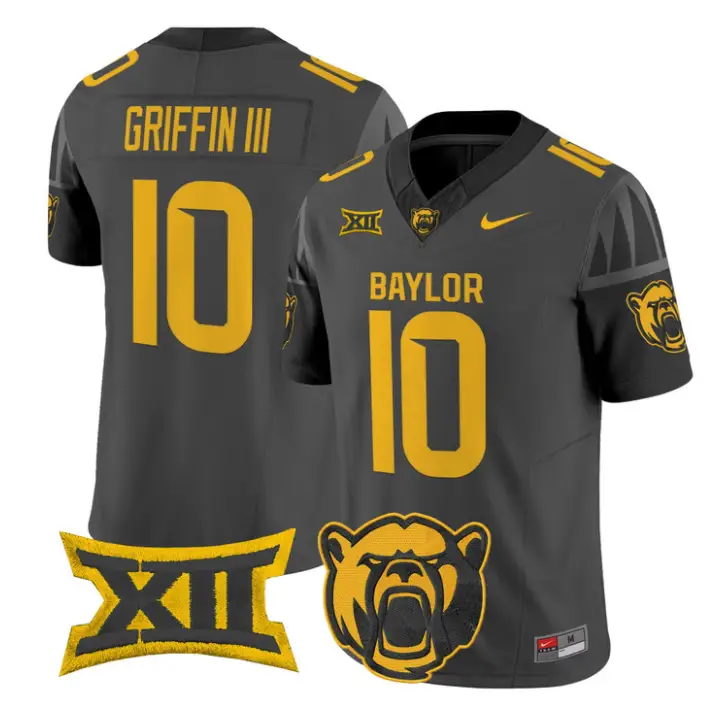 Robert Griffin IIIJersey #10 Baylor Bears 2026 Vapor Limited Stitched 1 Robert Griffin IIIJersey #10 Baylor Bears 2026 Vapor Limited Stitched by My Store NCAA Football Jerseys