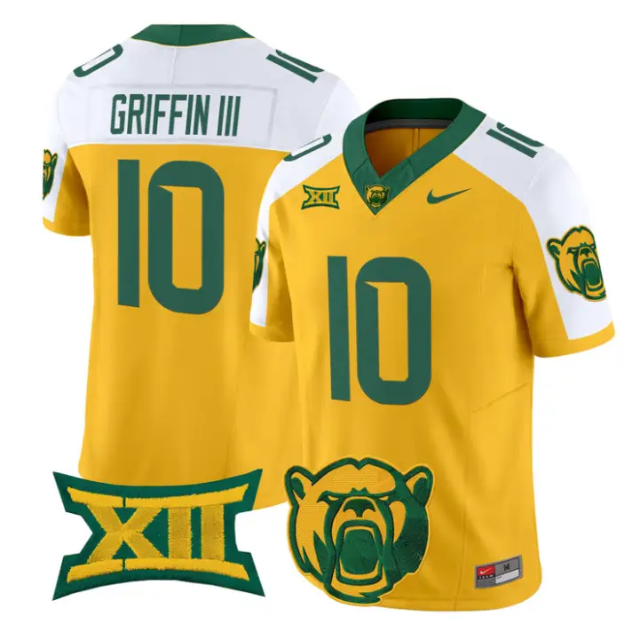 Robert Griffin IIIJersey #10 Baylor Bears 2026 Vapor Limited Stitched 2 Robert Griffin IIIJersey #10 Baylor Bears 2026 Vapor Limited Stitched by My Store NCAA Football Jerseys