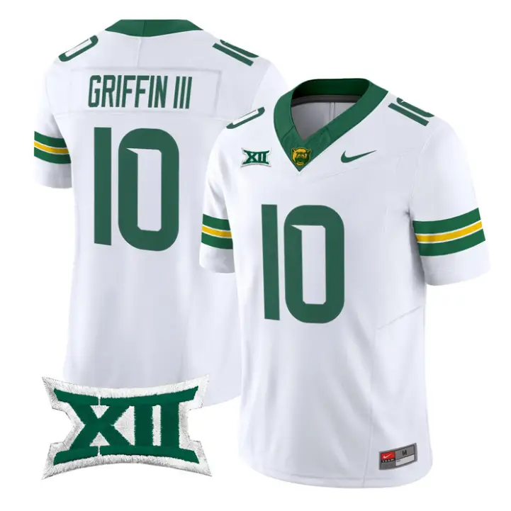 Robert Griffin IIIJersey #10 Baylor Bears 2026 Vapor Limited Stitched 6 Robert Griffin IIIJersey #10 Baylor Bears 2026 Vapor Limited Stitched by My Store NCAA Football Jerseys