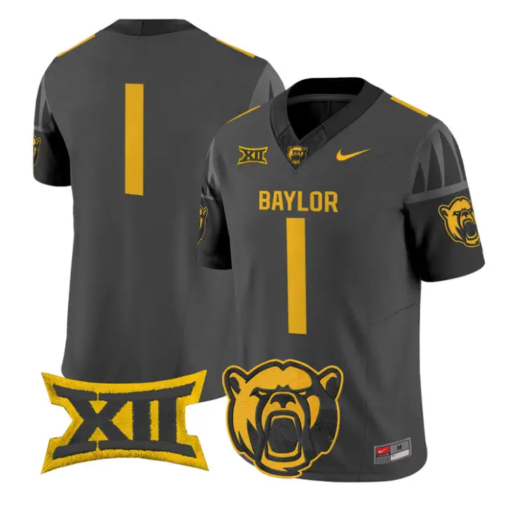 Team Jersey #1 Baylor Bears 2026 Vapor Limited Stitched 1 Team Jersey #1 Baylor Bears 2026 Vapor Limited Stitched by My Store NCAA Football Jerseys