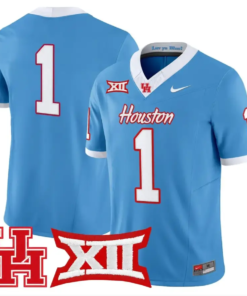 Team Jersey #1 Houston Cougars 2026 Vapor Limited Stitched 8 Team Jersey #1 Houston Cougars 2026 Vapor Limited Stitched by My Store NCAA Football Jerseys
