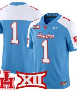 Team Jersey #1 Houston Cougars 2026 Vapor Limited Stitched 7 Team Jersey #1 Houston Cougars 2026 Vapor Limited Stitched by My Store NCAA Football Jerseys