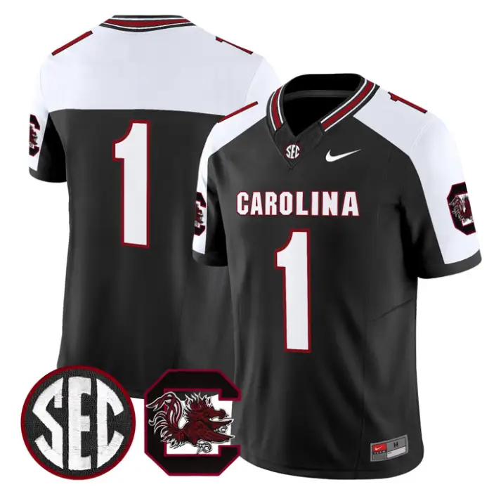 Team Jersey #1 South Carolina Gamecocks 2026 Limited Stitched 1 Team Jersey #1 South Carolina Gamecocks 2026 Limited Stitched by My Store NCAA Football Jerseys