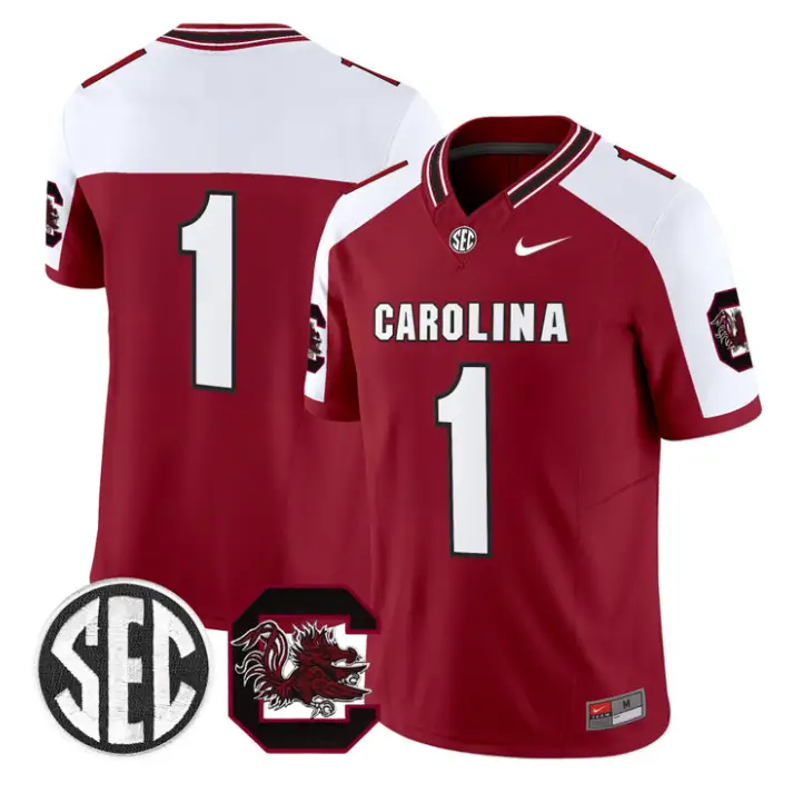 Team Jersey #1 South Carolina Gamecocks 2026 Limited Stitched 3 Team Jersey #1 South Carolina Gamecocks 2026 Limited Stitched by My Store NCAA Football Jerseys
