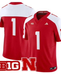 Team Jersey Blank Nebraska Cornhuskers 2026 Vapor Limited Stitched 7 Team Jersey Blank Nebraska Cornhuskers 2026 Vapor Limited Stitched by My Store NCAA Football Jerseys