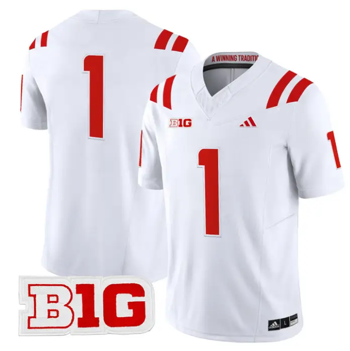 Team Jersey Blank Nebraska Cornhuskers 2026 Vapor Limited Stitched 5 Team Jersey Blank Nebraska Cornhuskers 2026 Vapor Limited Stitched by My Store NCAA Football Jerseys