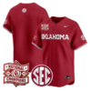 Team Jersey Blank Oklahoma 2026 National Champions Patch Stitched by My Store