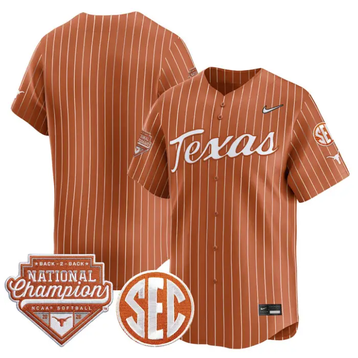 Team_Jersey_Blank_Texas_2026_Back-To-Back_World_SeriesChampions_Stitched_Orange_Stripe - Malcom Terry Team Jersey Blank Texas 2026 Back-To-Back World SeriesChampions by My Store
