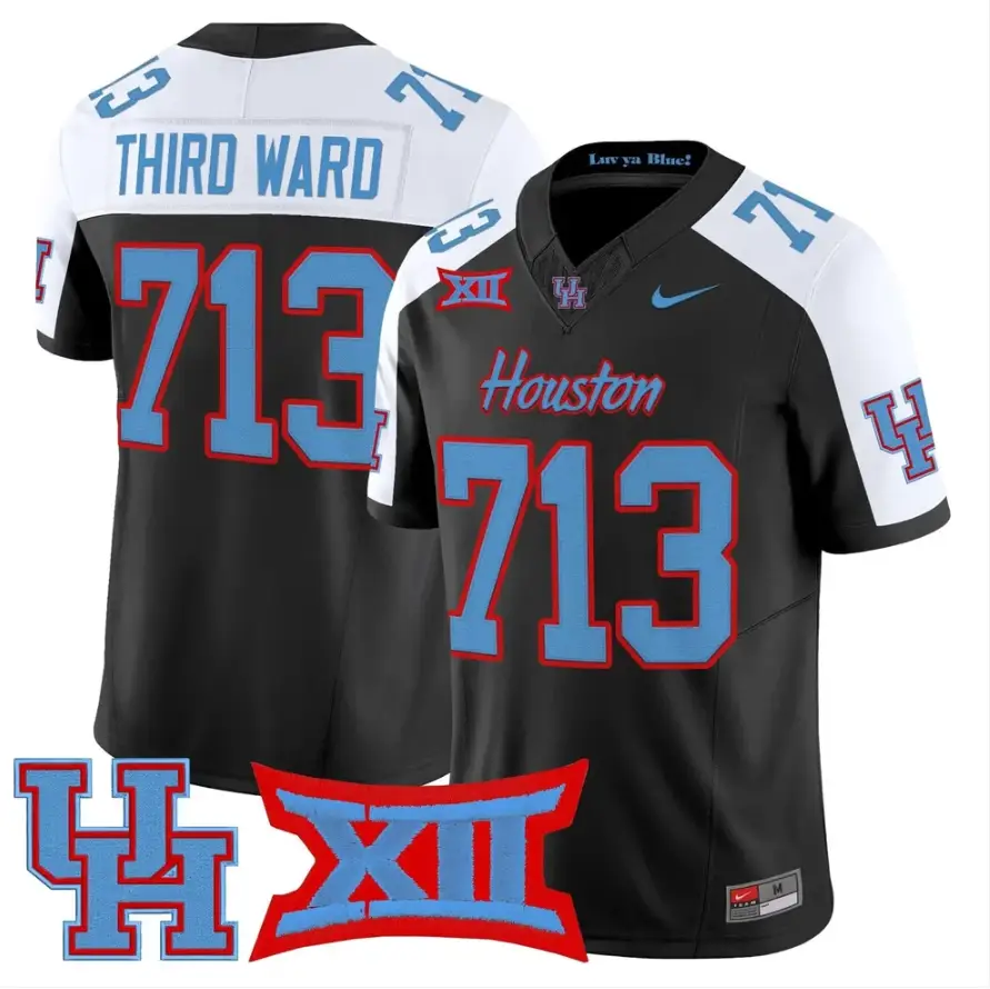 Third Ward Jersey #713 Houston Cougars 2026 Vapor Limited Stitched 1 Third Ward Jersey #713 Houston Cougars 2026 Vapor Limited Stitched by My Store NCAA Football Jerseys