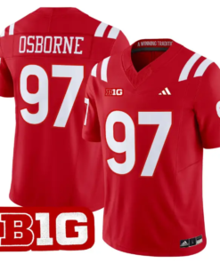Tom Osborne Jersey #97 Nebraska Cornhuskers 2026 Vapor Stitched 8 Tom Osborne Jersey #97 Nebraska Cornhuskers 2026 Vapor Stitched by My Store NCAA Football Jerseys