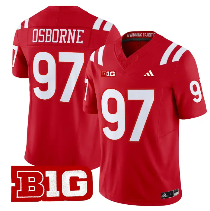 Tom Osborne Jersey #97 Nebraska Cornhuskers 2026 Vapor Stitched 4 Tom Osborne Jersey #97 Nebraska Cornhuskers 2026 Vapor Stitched by My Store NCAA Football Jerseys