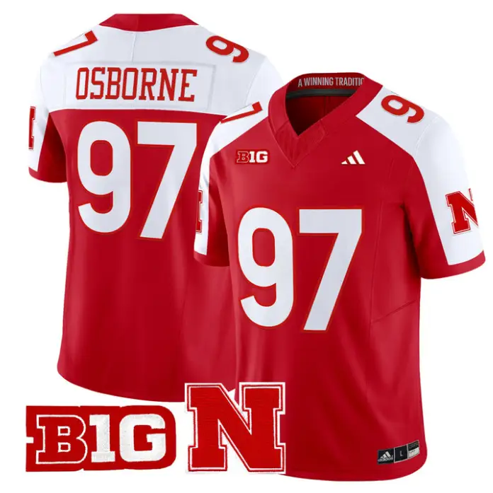 Tom Osborne Jersey #97 Nebraska Cornhuskers 2026 Vapor Stitched 3 Tom Osborne Jersey #97 Nebraska Cornhuskers 2026 Vapor Stitched by My Store NCAA Football Jerseys