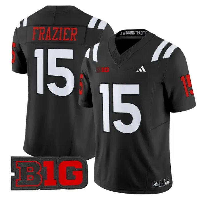 Tommie Frazier Jersey #15 Nebraska Cornhuskers 2026 Vapor Stitched 2 Tommie Frazier Jersey #15 Nebraska Cornhuskers 2026 Vapor Stitched by My Store NCAA Football Jerseys
