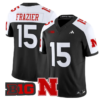 Tommie Frazier Jersey #15 Nebraska Cornhuskers 2026 Vapor Stitched 10 Tommie Frazier Jersey #15 Nebraska Cornhuskers 2026 Vapor Stitched by My Store NCAA Football Jerseys