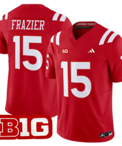 Tommie Frazier Jersey #15 Nebraska Cornhuskers 2026 Vapor Stitched 8 Tommie Frazier Jersey #15 Nebraska Cornhuskers 2026 Vapor Stitched by My Store NCAA Football Jerseys