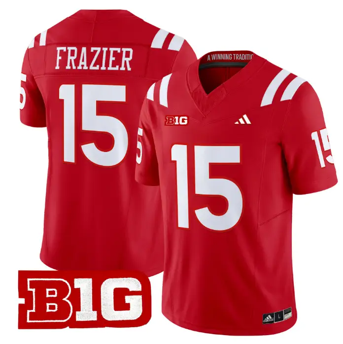 Tommie Frazier Jersey #15 Nebraska Cornhuskers 2026 Vapor Stitched 4 Tommie Frazier Jersey #15 Nebraska Cornhuskers 2026 Vapor Stitched by My Store NCAA Football Jerseys