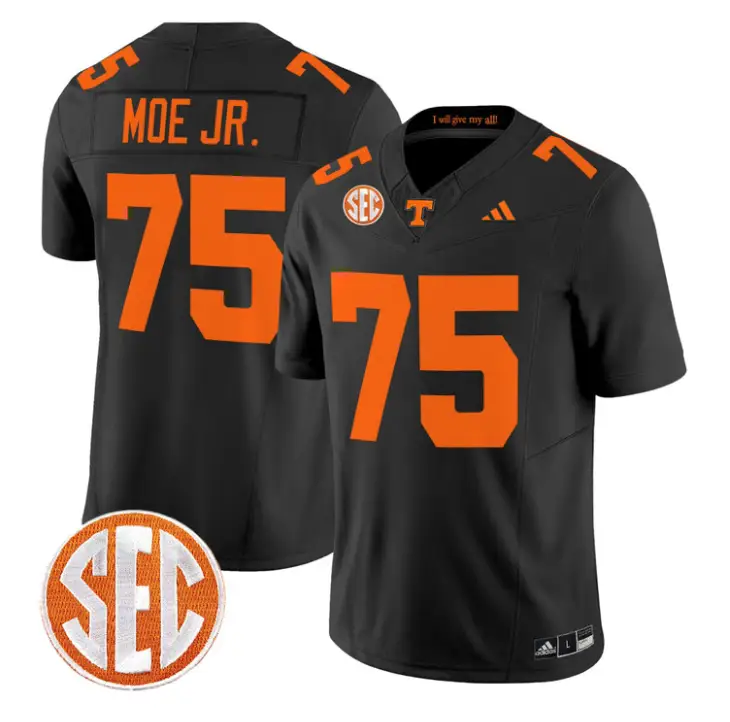 Wendell Moe Jr Jersey #75 Tennessee Vols 2026 Vapor Limited Stitched 1 Wendell Moe Jr Jersey #75 Tennessee Vols 2026 Vapor Limited Stitched by My Store NCAA Football Jerseys