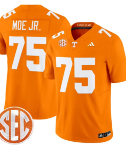 Wendell Moe Jr Jersey #75 Tennessee Vols 2026 Vapor Limited Stitched 11 Wendell Moe Jr Jersey #75 Tennessee Vols 2026 Vapor Limited Stitched by My Store NCAA Football Jerseys
