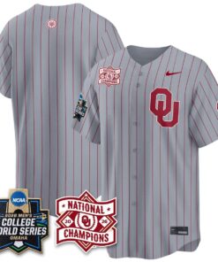 Oklahoma Sooners 2026 NCAA Baseball College World Series Champions Vapor Jersey - Stitched 49 Oklahoma Sooners 2026 NCAA Baseball College World Series Champions Vapor Jersey - Stitched by Oklahoma Sooners