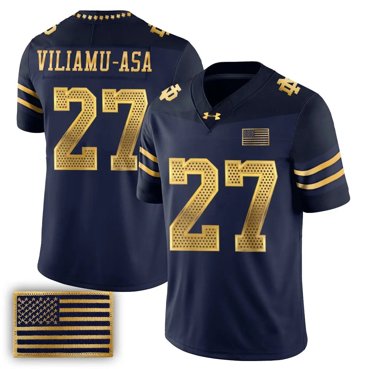 Notre Dame Fighting Irish 2026 Shamrock Series Football Vapor Jersey - Stitched 5 Notre Dame Fighting Irish 2026 Shamrock Series Football Vapor Jersey - Stitched by Notre Dame Fighting Irish