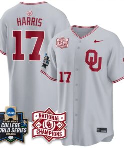 Oklahoma Sooners 2026 NCAA Baseball College World Series Champions Vapor Jersey - Stitched 57 Oklahoma Sooners 2026 NCAA Baseball College World Series Champions Vapor Jersey - Stitched by Oklahoma Sooners