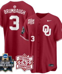 Oklahoma Sooners 2026 NCAA Baseball College World Series Champions Vapor Jersey - Stitched 61 Oklahoma Sooners 2026 NCAA Baseball College World Series Champions Vapor Jersey - Stitched by Oklahoma Sooners