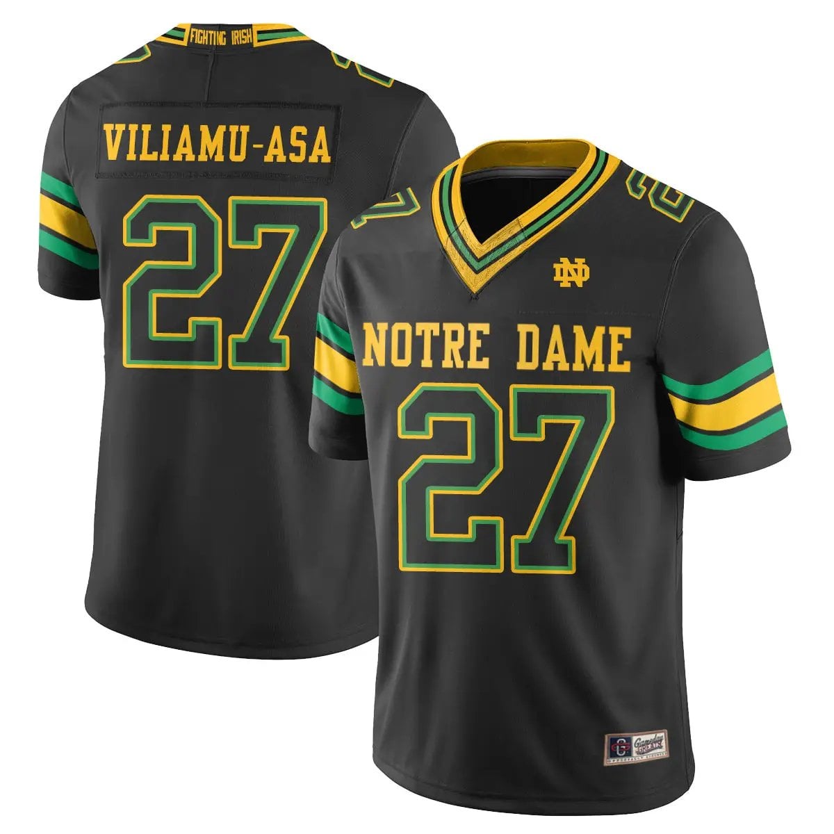 Notre Dame Fighting Irish 2026 Shamrock Series Football Vapor Jersey - Stitched 38 Notre Dame Fighting Irish 2026 Shamrock Series Football Vapor Jersey - Stitched by Notre Dame Fighting Irish