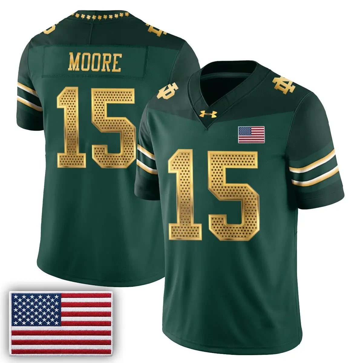 Notre Dame Fighting Irish 2026 Shamrock Series Football Vapor Jersey - Stitched 21 Notre Dame Fighting Irish 2026 Shamrock Series Football Vapor Jersey - Stitched by Notre Dame Fighting Irish