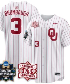 Oklahoma Sooners 2026 NCAA Baseball College World Series Champions Vapor Jersey - Stitched 71 Oklahoma Sooners 2026 NCAA Baseball College World Series Champions Vapor Jersey - Stitched by Oklahoma Sooners