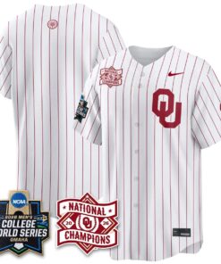 Oklahoma Sooners 2026 NCAA Baseball College World Series Champions Vapor Jersey - Stitched 79 Oklahoma Sooners 2026 NCAA Baseball College World Series Champions Vapor Jersey - Stitched by Oklahoma Sooners