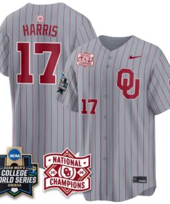 Oklahoma Sooners 2026 NCAA Baseball College World Series Champions Vapor Jersey - Stitched 47 Oklahoma Sooners 2026 NCAA Baseball College World Series Champions Vapor Jersey - Stitched by Oklahoma Sooners