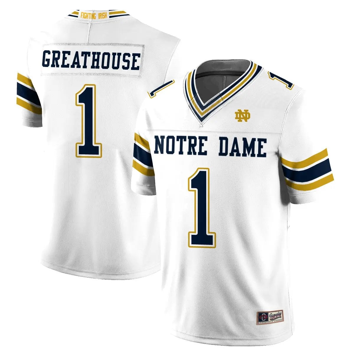 Notre Dame Fighting Irish 2026 Shamrock Series Football Vapor Jersey - Stitched 28 Notre Dame Fighting Irish 2026 Shamrock Series Football Vapor Jersey - Stitched by Notre Dame Fighting Irish