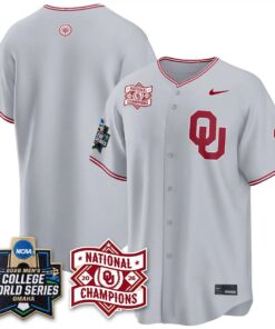 Oklahoma Sooners 2026 NCAA Baseball College World Series Champions Vapor Jersey - Stitched 59 Oklahoma Sooners 2026 NCAA Baseball College World Series Champions Vapor Jersey - Stitched by Oklahoma Sooners