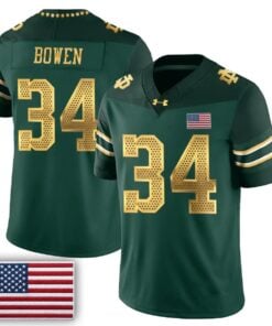 Notre Dame Fighting Irish 2026 Shamrock Series Football Vapor Jersey - Stitched 56 Notre Dame Fighting Irish 2026 Shamrock Series Football Vapor Jersey - Stitched by Notre Dame Fighting Irish