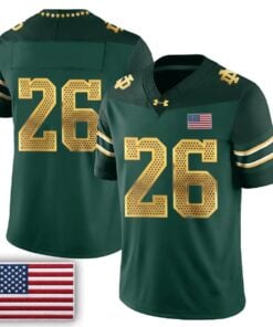 Notre Dame Fighting Irish 2026 Shamrock Series Football Vapor Jersey - Stitched 65 Notre Dame Fighting Irish 2026 Shamrock Series Football Vapor Jersey - Stitched by Notre Dame Fighting Irish