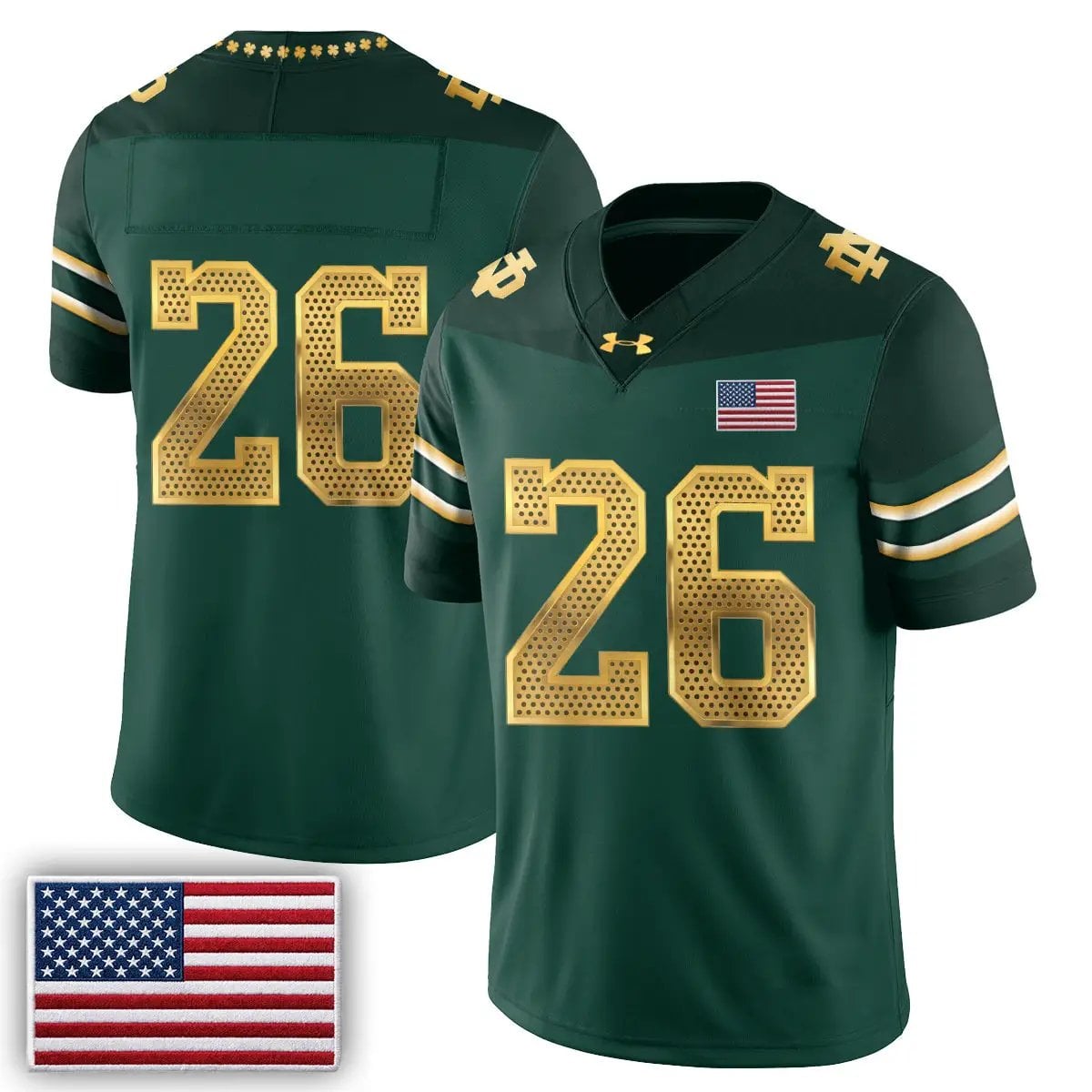 Notre Dame Fighting Irish 2026 Shamrock Series Football Vapor Jersey - Stitched 22 Notre Dame Fighting Irish 2026 Shamrock Series Football Vapor Jersey - Stitched by Notre Dame Fighting Irish