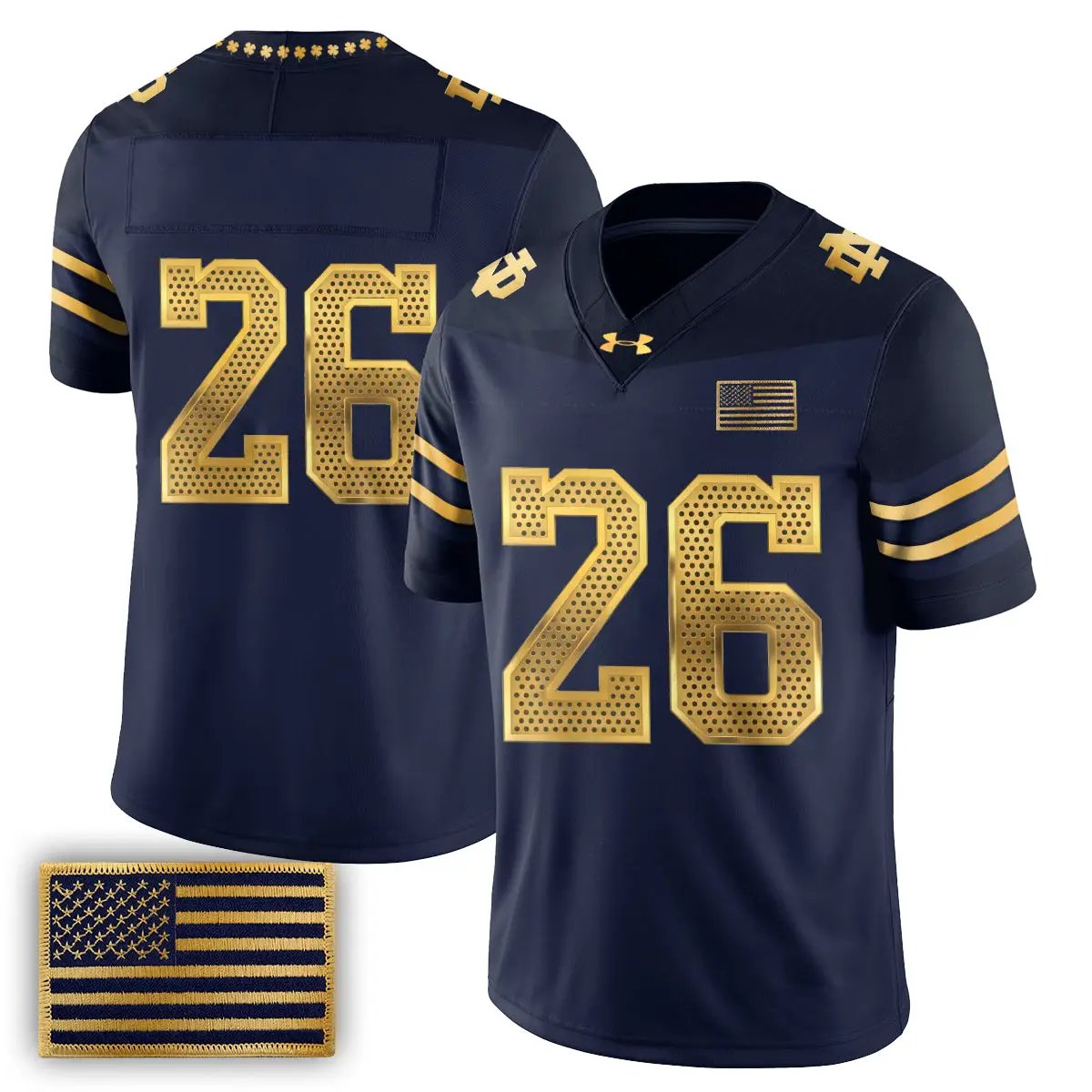Notre Dame Fighting Irish 2026 Shamrock Series Football Vapor Jersey - Stitched 11 Notre Dame Fighting Irish 2026 Shamrock Series Football Vapor Jersey - Stitched by Notre Dame Fighting Irish