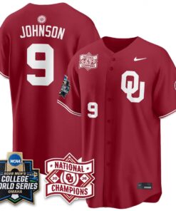 Oklahoma Sooners 2026 NCAA Baseball College World Series Champions Vapor Jersey - Stitched 65 Oklahoma Sooners 2026 NCAA Baseball College World Series Champions Vapor Jersey - Stitched by Oklahoma Sooners