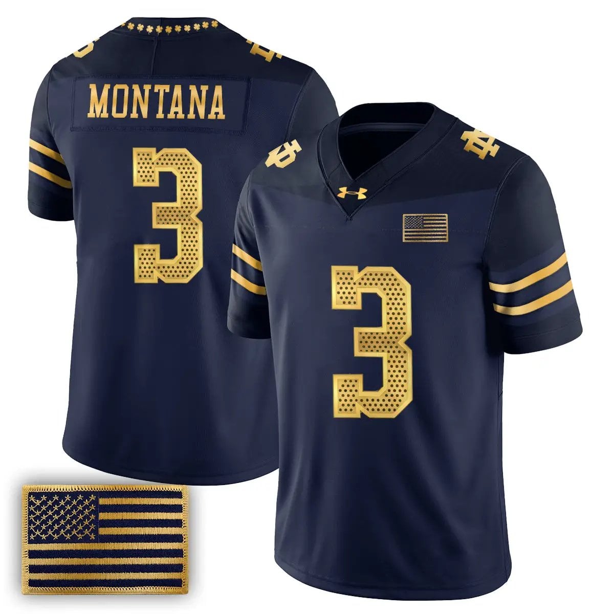 Notre Dame Fighting Irish 2026 Shamrock Series Football Vapor Jersey - Stitched 8 Notre Dame Fighting Irish 2026 Shamrock Series Football Vapor Jersey - Stitched by Notre Dame Fighting Irish
