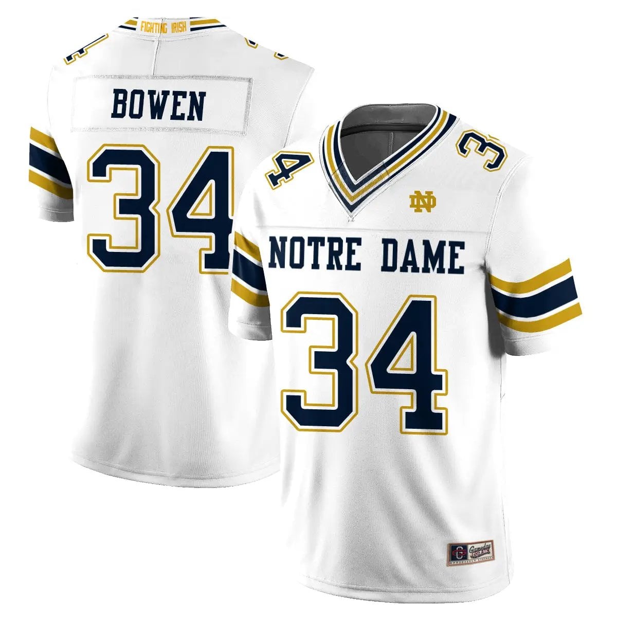 Notre Dame Fighting Irish 2026 Shamrock Series Football Vapor Jersey - Stitched 24 Notre Dame Fighting Irish 2026 Shamrock Series Football Vapor Jersey - Stitched by Notre Dame Fighting Irish