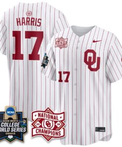 Oklahoma Sooners 2026 NCAA Baseball College World Series Champions Vapor Jersey - Stitched 77 Oklahoma Sooners 2026 NCAA Baseball College World Series Champions Vapor Jersey - Stitched by Oklahoma Sooners