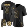 Alabama Crimson Tide 2026 Gold Vapor Limited Jersey - Alabama Map - Stitched 13 BAMA 2026 Gold Vapor Limited Jersey - Alabama Map - Stitched by Alabama Crimson Tide