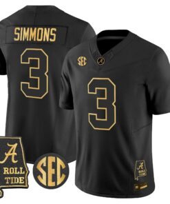 BAMA 2026 Gold Vapor Limited Jersey - Alabama Map - Stitched by Alabama Crimson Tide
