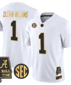 BAMA 2026 Gold Vapor Limited Jersey - Alabama Map - Stitched by Alabama Crimson Tide