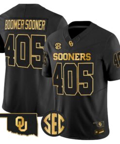 Oklahoma Sooners 2026 Gold Vapor Limited Jersey - Stitched 41 OU 2026 Gold Vapor Limited Jersey - Stitched by Digigearus