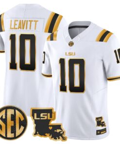 LSU 2026 Louisiana Patch Gold Vapor Limited Jersey - Stitched by Digigearus